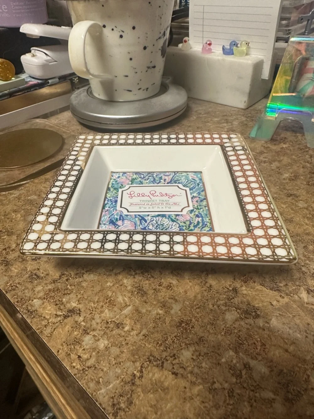 Lilly Pulitzer Trinket Tray- Soleil It On Me